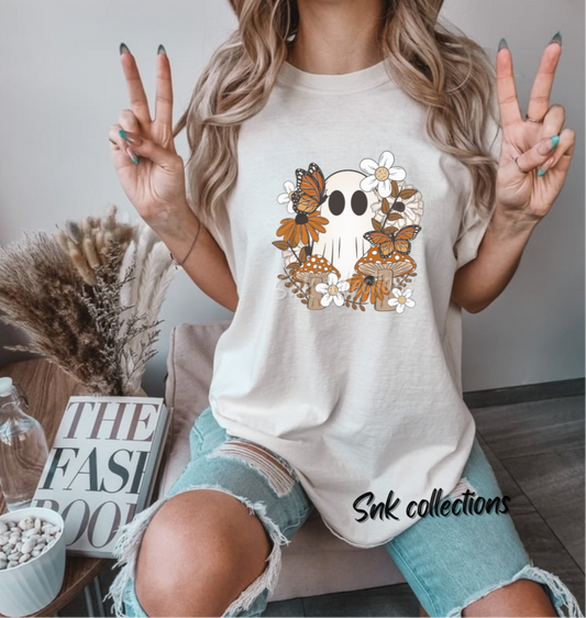 $16 Autumn ghost2 - T-shirt