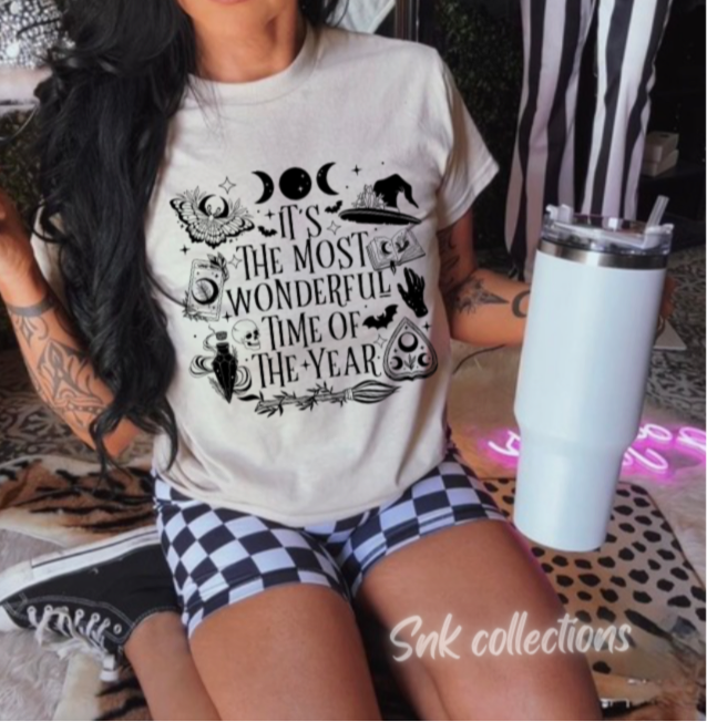 $16 The most wonderful time - T- Shirt