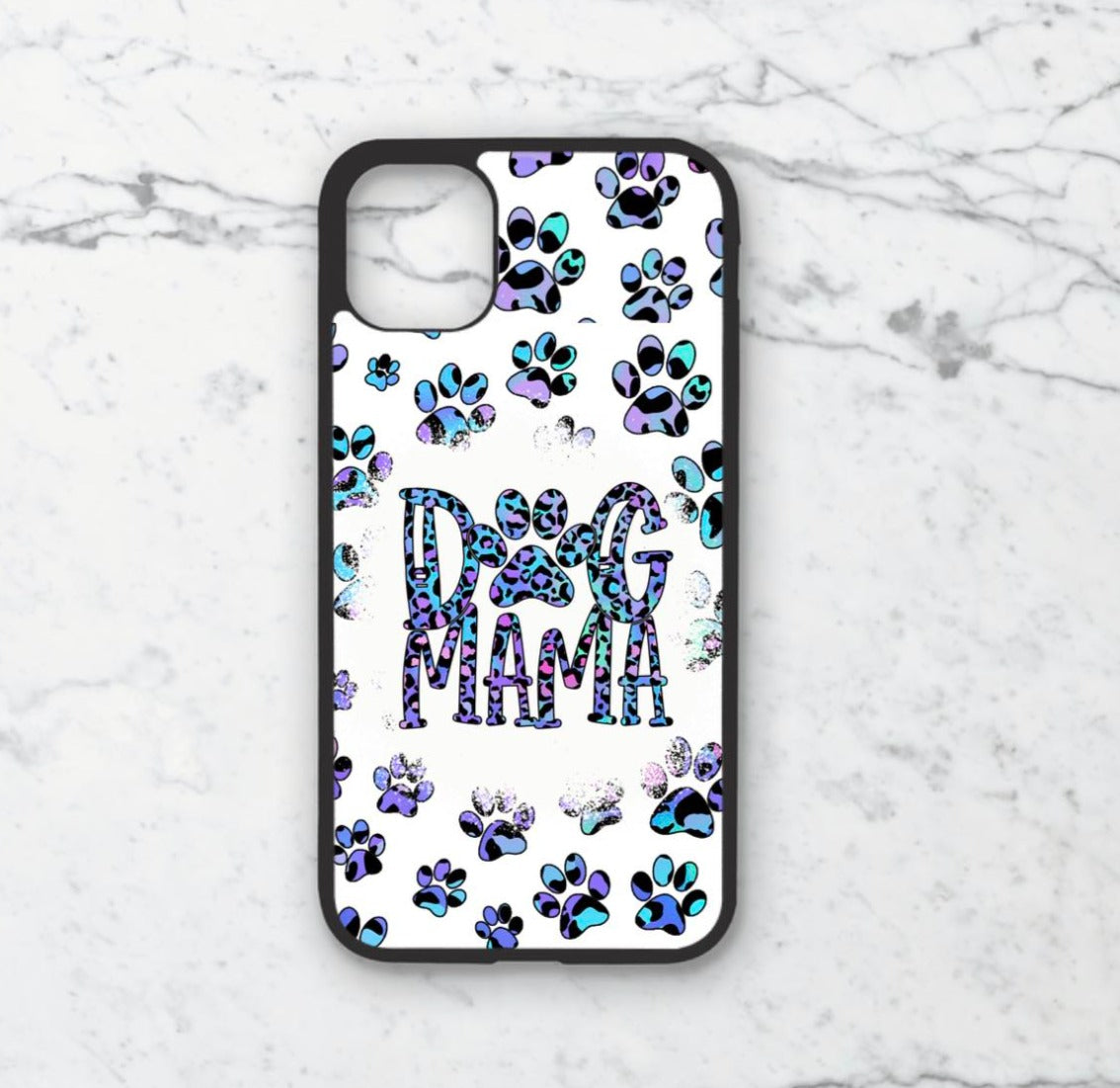 Phone case only!! Blue dog MAMA