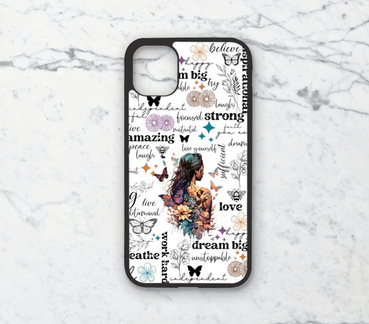 Phone case only!!  Girl affirmation