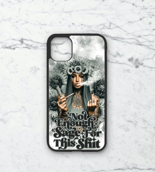 Phone case only!! Sage green Not enough sage for this shit