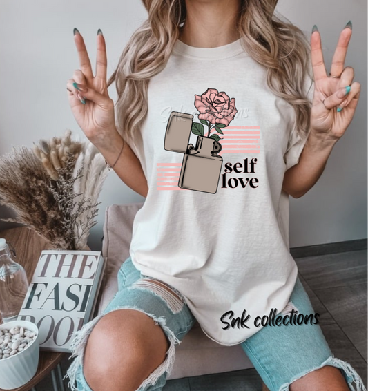 $16 Self love - T-shirt