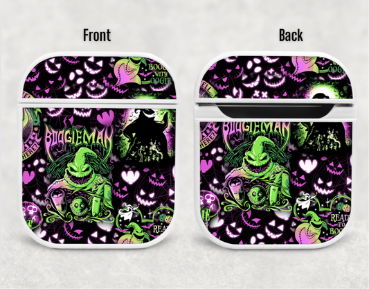 Spooky season- Air pod case - Spooky green man2