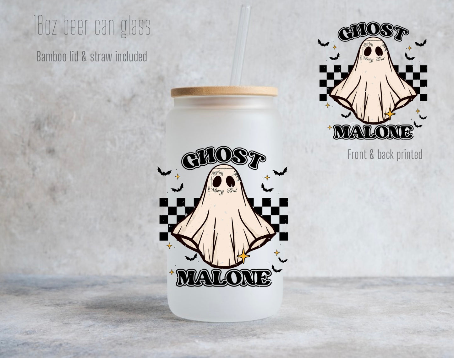 16oz Ghostie - Frosted