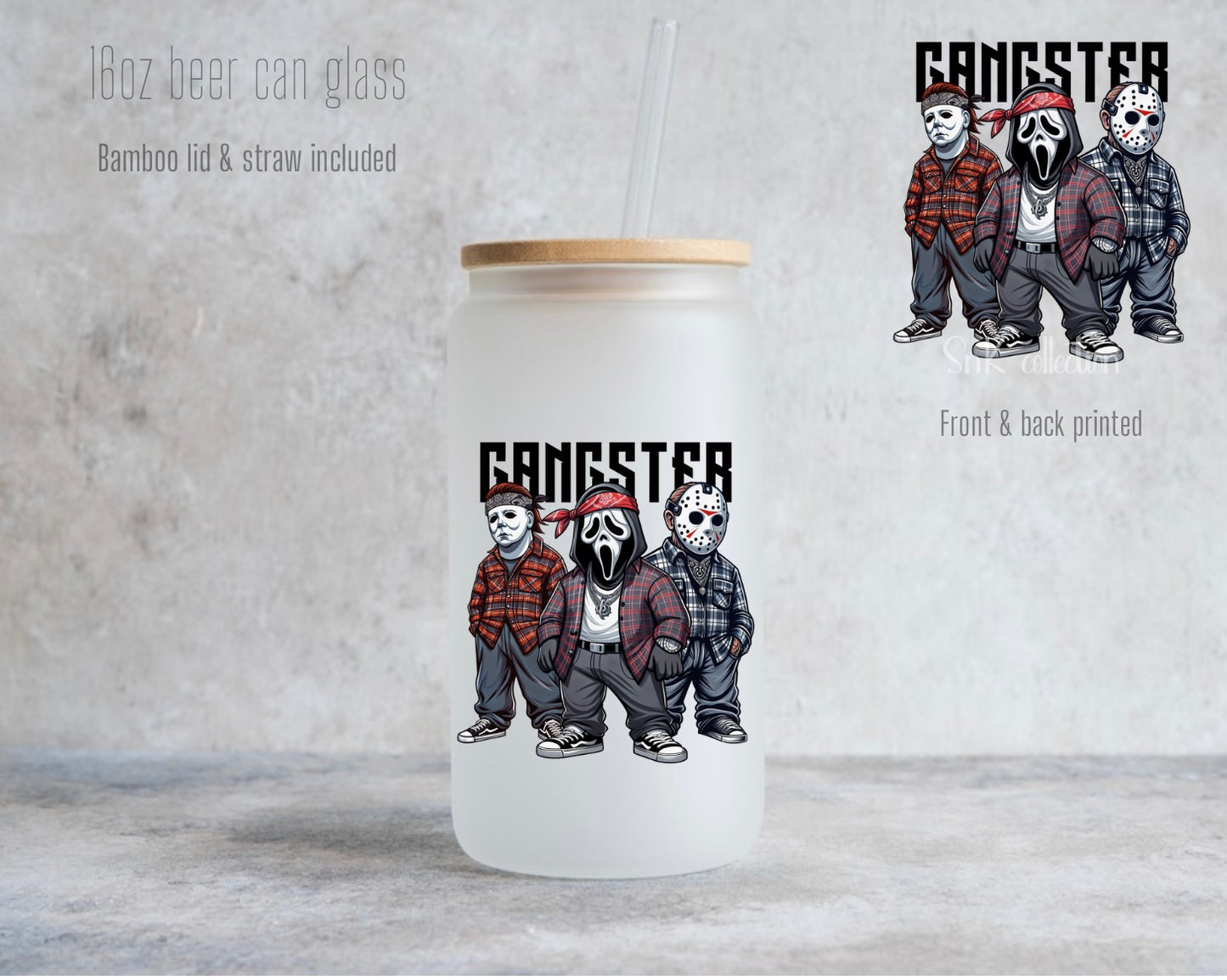 16oz Gangster - Frosted