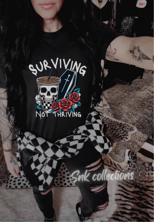 $16 Surviving - T-shirt-