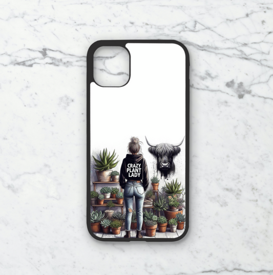 Phone case only!! CRAZY PLANT LADY