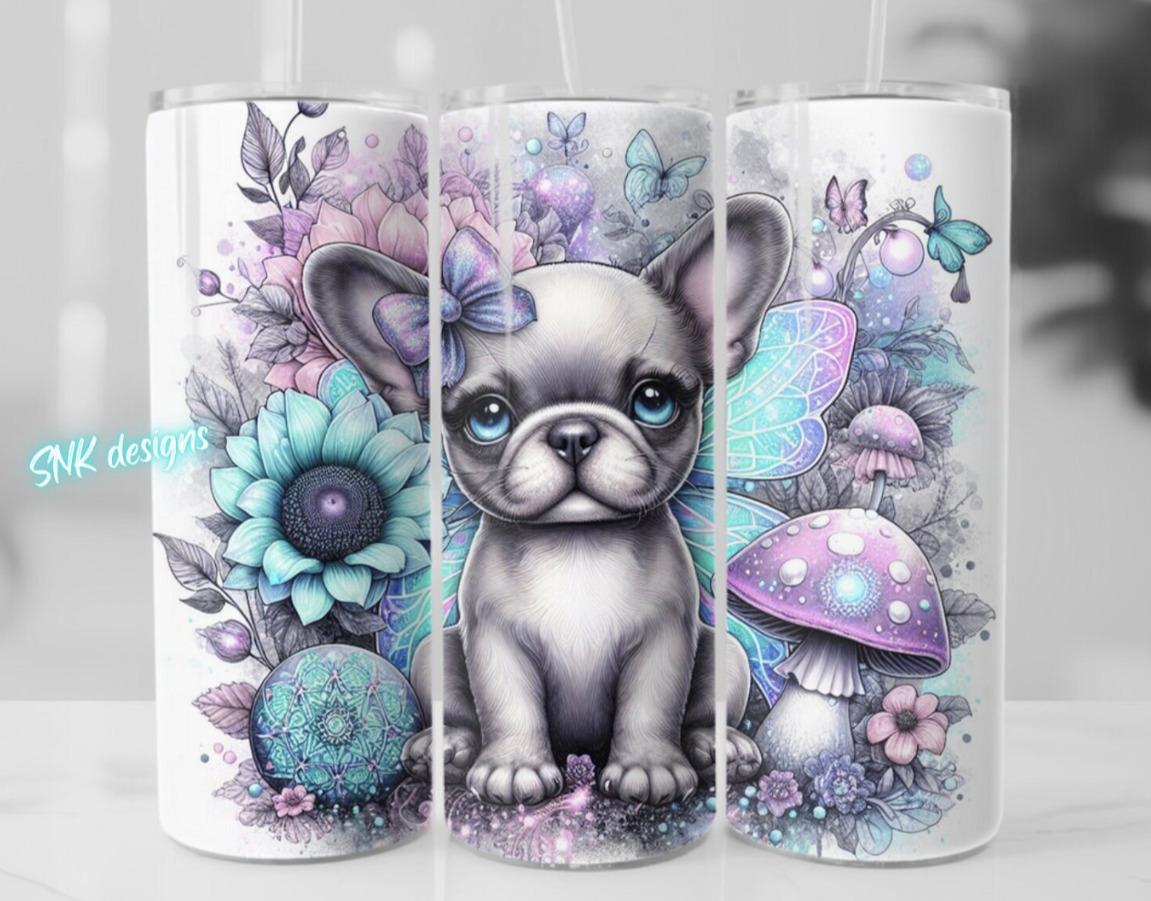 Tumbler only! - Enchanted frenchie