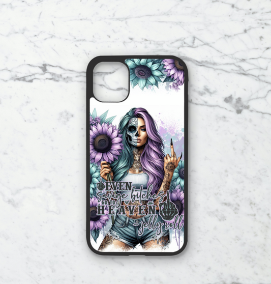 Phone case only!! Purple even savage bitches
