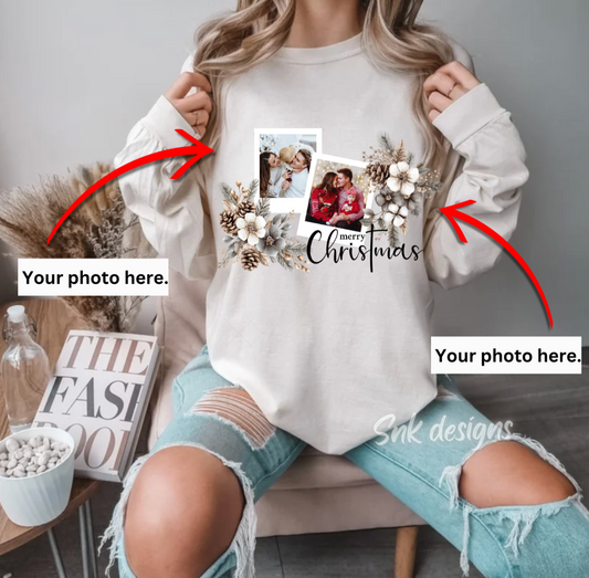 Customized Christmas crewneck 6