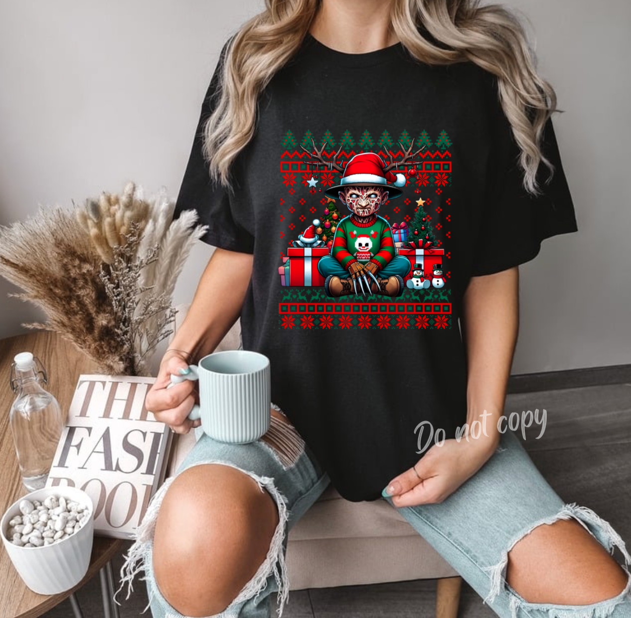 Christmas $16 Tee- Christmas sweater