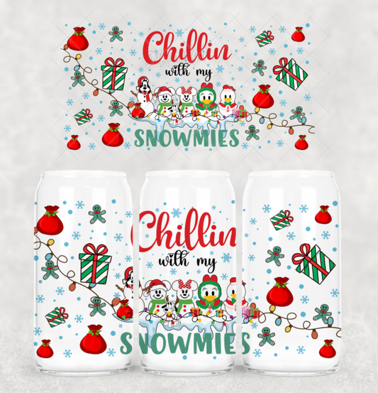 Christmas- 16oz - Snowmies