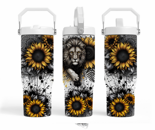 30oz tumbler -Ferce majestic lion