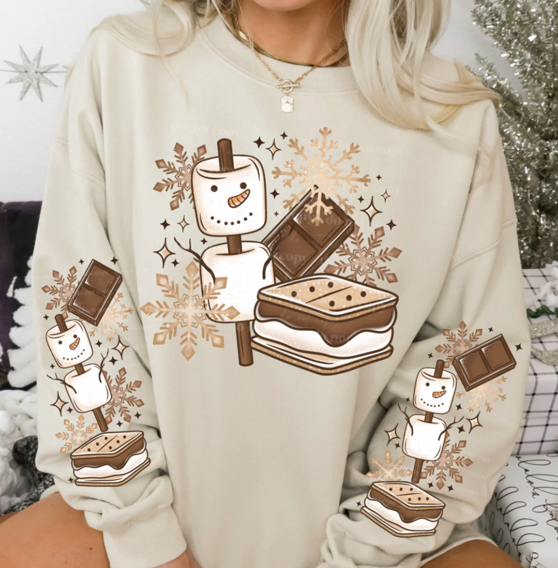 Crewneck - Snowman S'mores