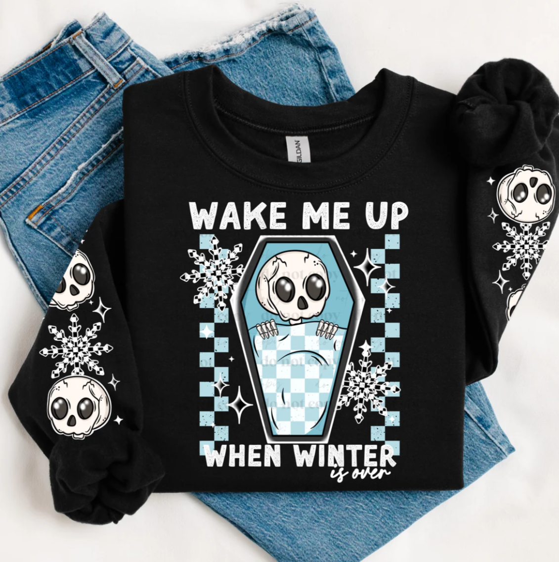 Crewneck - Wake me up when winter is over