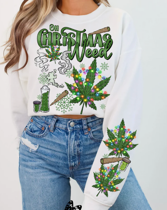 Crewneck - Christmas weed