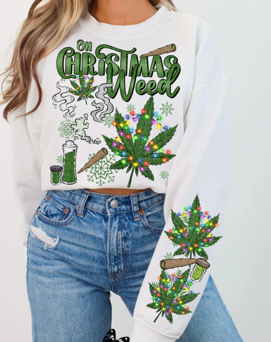 Crewneck - Christmas weed