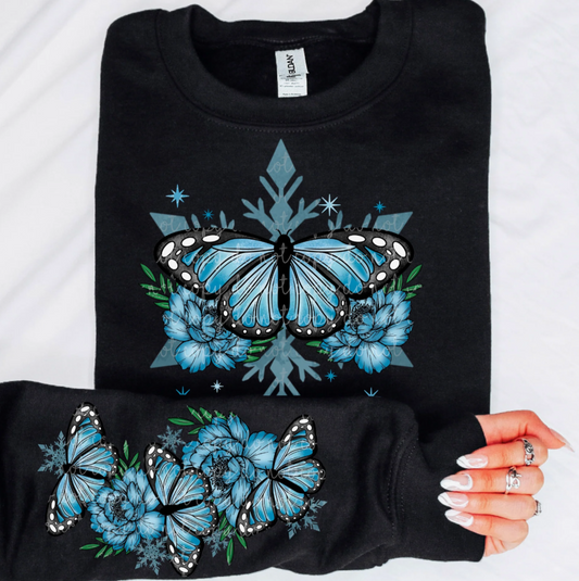 Crewneck - Winter butterfly