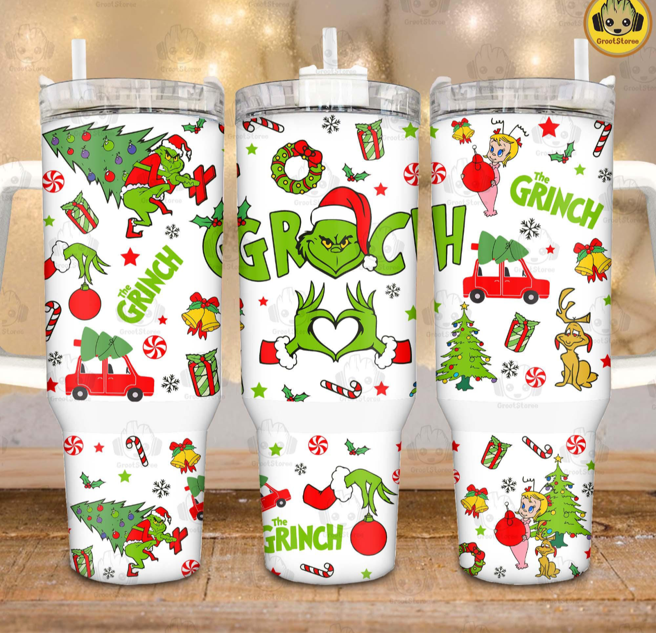 Christmas 40oz tumbler - Christmas 1