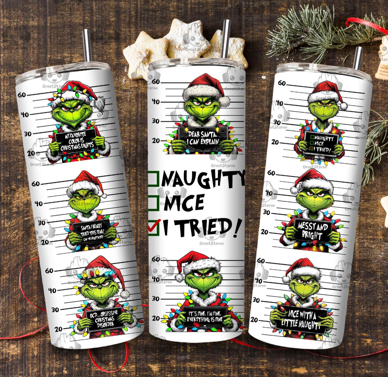 Christmas tumbler- I TRIED