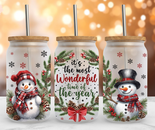 Christmas- 16oz - Its the most wonderful time of the year