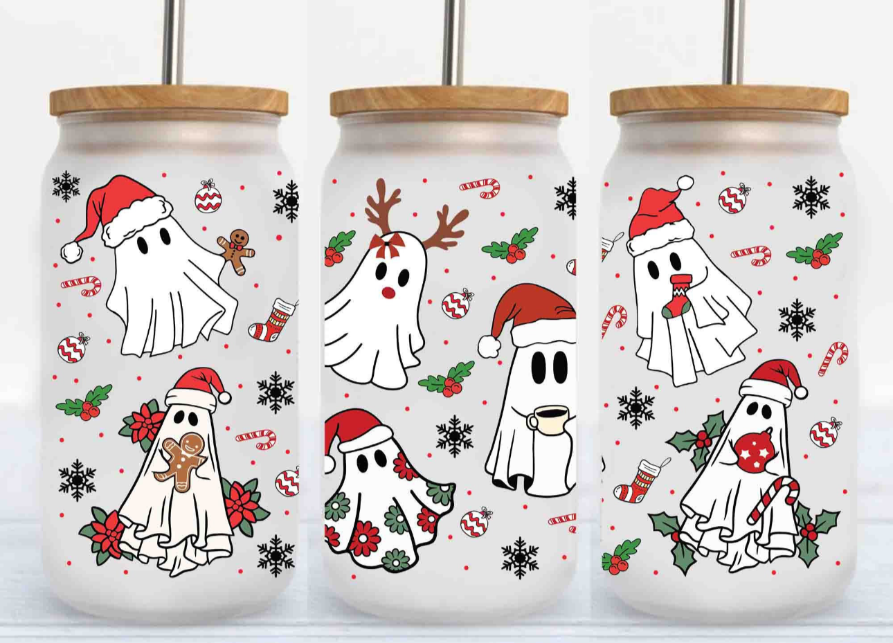 Christmas- 16oz - Christmas ghost