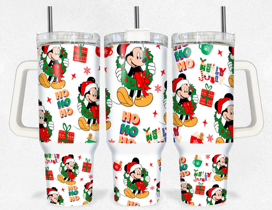 Christmas 40oz tumbler - Christmas friends3