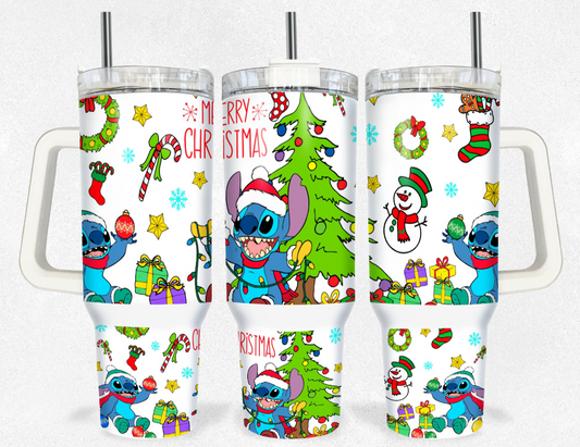 Christmas 40oz tumbler - Christmas friends4