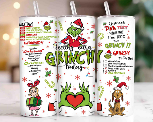 Christmas tumbler - Christmas guy