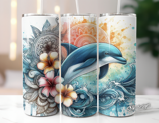 Tumbler only!! Dolphin