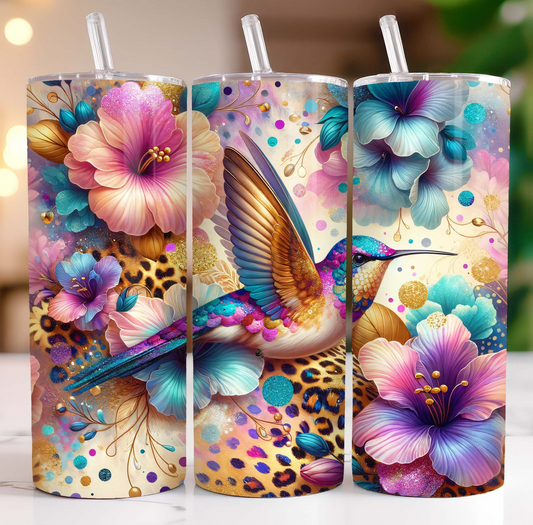 20oz Tumbler - Beautiful hummingbird