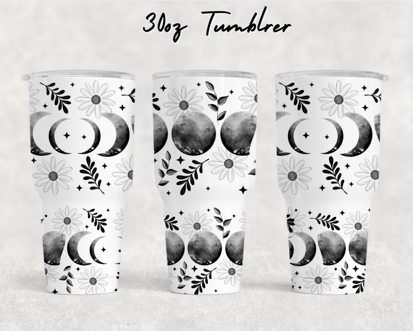 30oz NEW Tumblers- Sun & moon