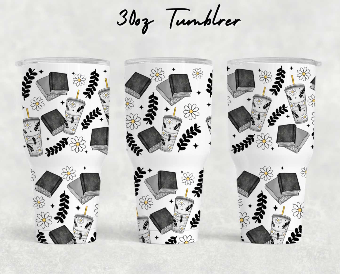 30oz NEW Tumblers - Books