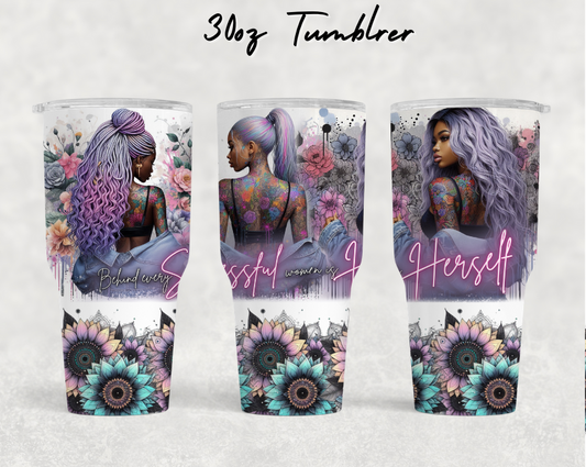 30oz NEW Tumblers - Her attitude is savage but her heart is gold 2