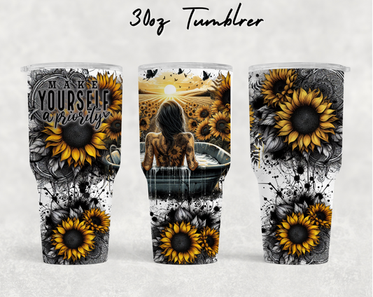 30oz NEW Tumblers - Make yourself a priority