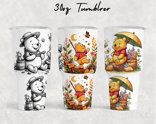 30oz NEW Tumblers - Cute Bears