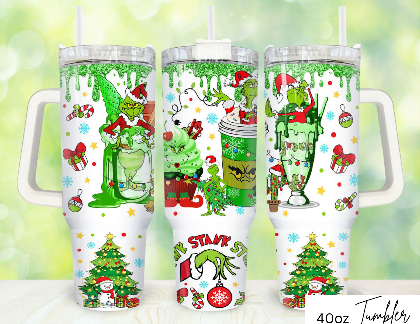 Christmas 40oz tumbler - Christmas 4