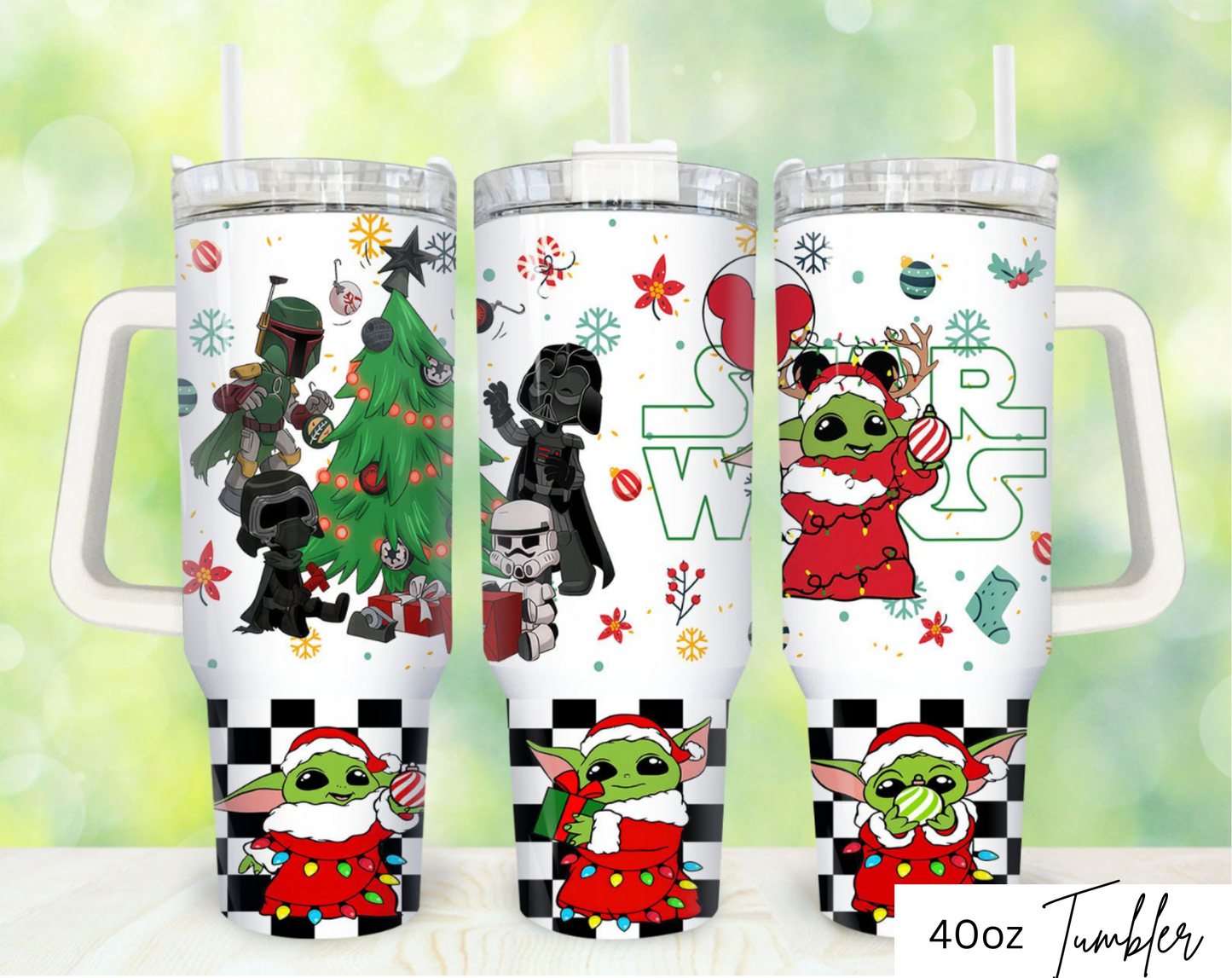 Christmas 40oz tumbler - Christmas 3