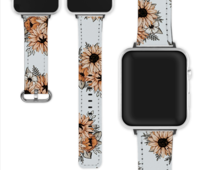 Sunflower Apple watch wristband