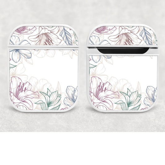 Air pod case - Neutral florals