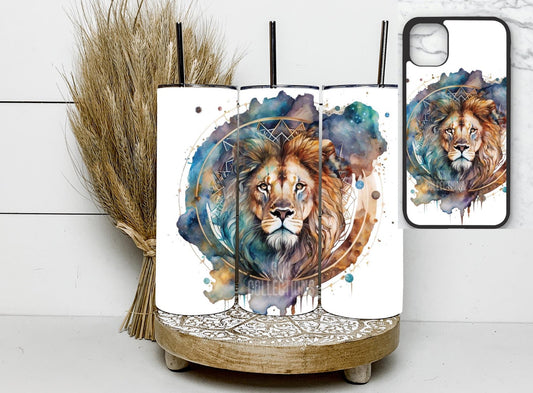 FULL BUNDLE! Watercolor lion