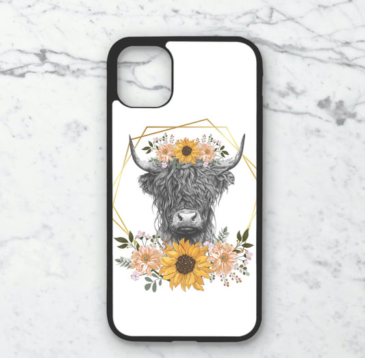 Phone case only!! Highland cow