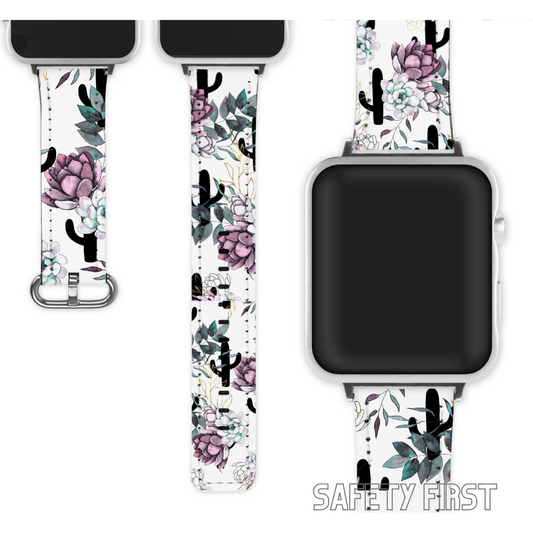 Cactus and succulent  Apple watch wristband